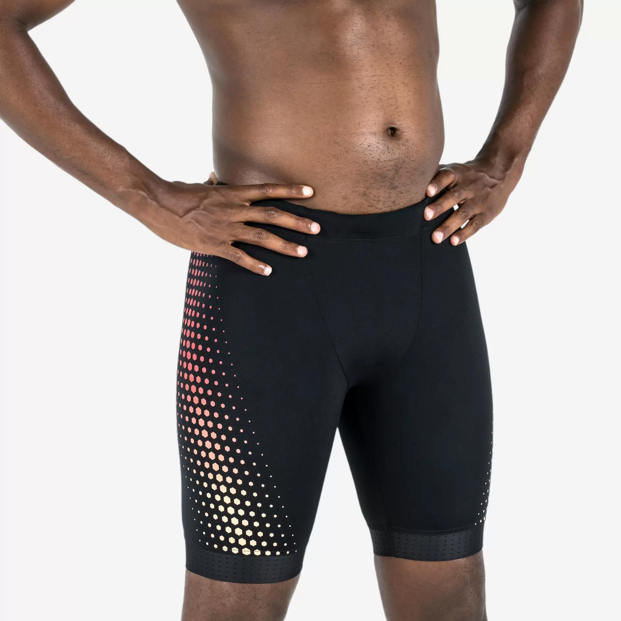 Jammer de natation fiti  noir mesh rouge offre à 259 Dh sur Decathlon