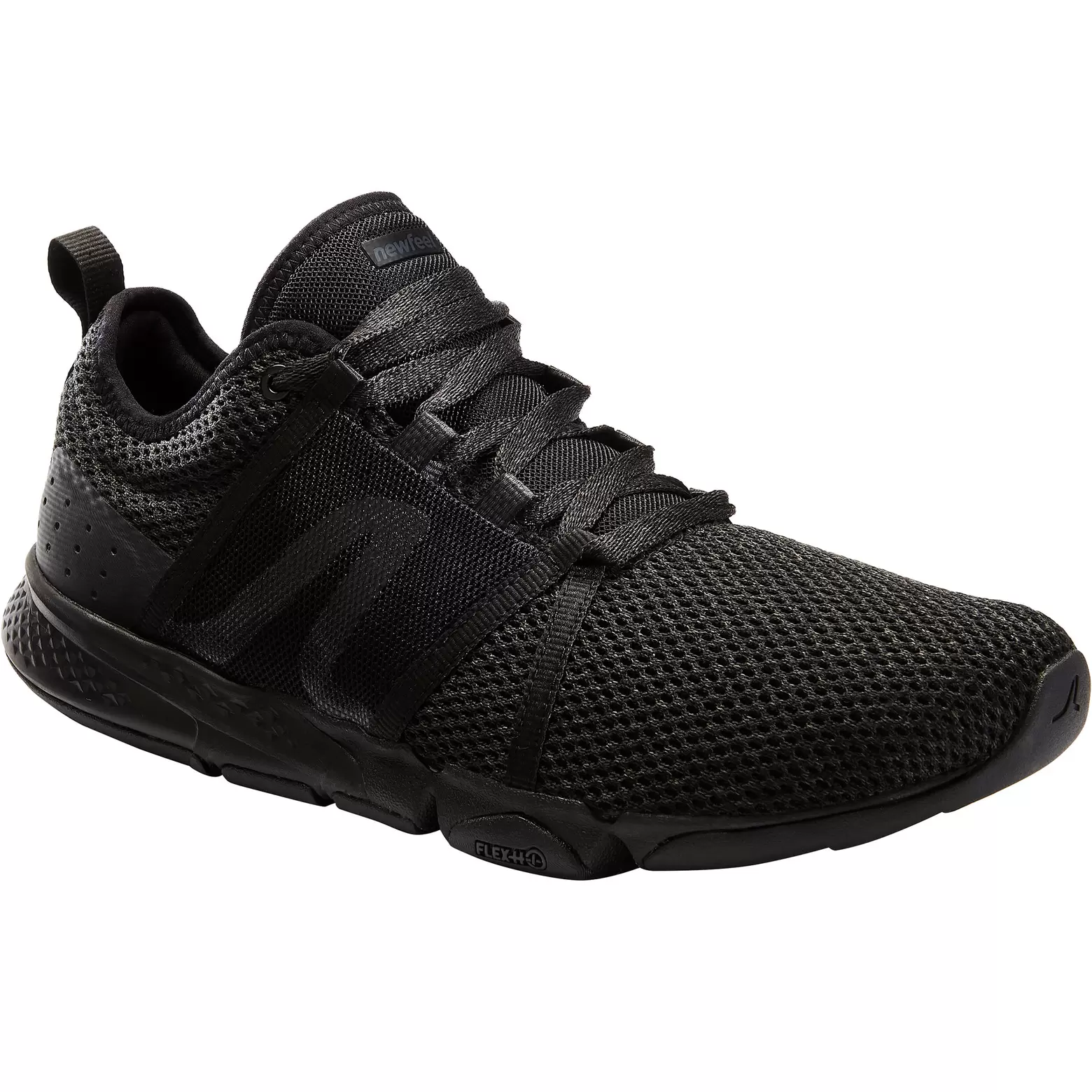 Chaussures marche sportive homme PW 540 Flex-H+ full noir offre à 449 Dh sur Decathlon