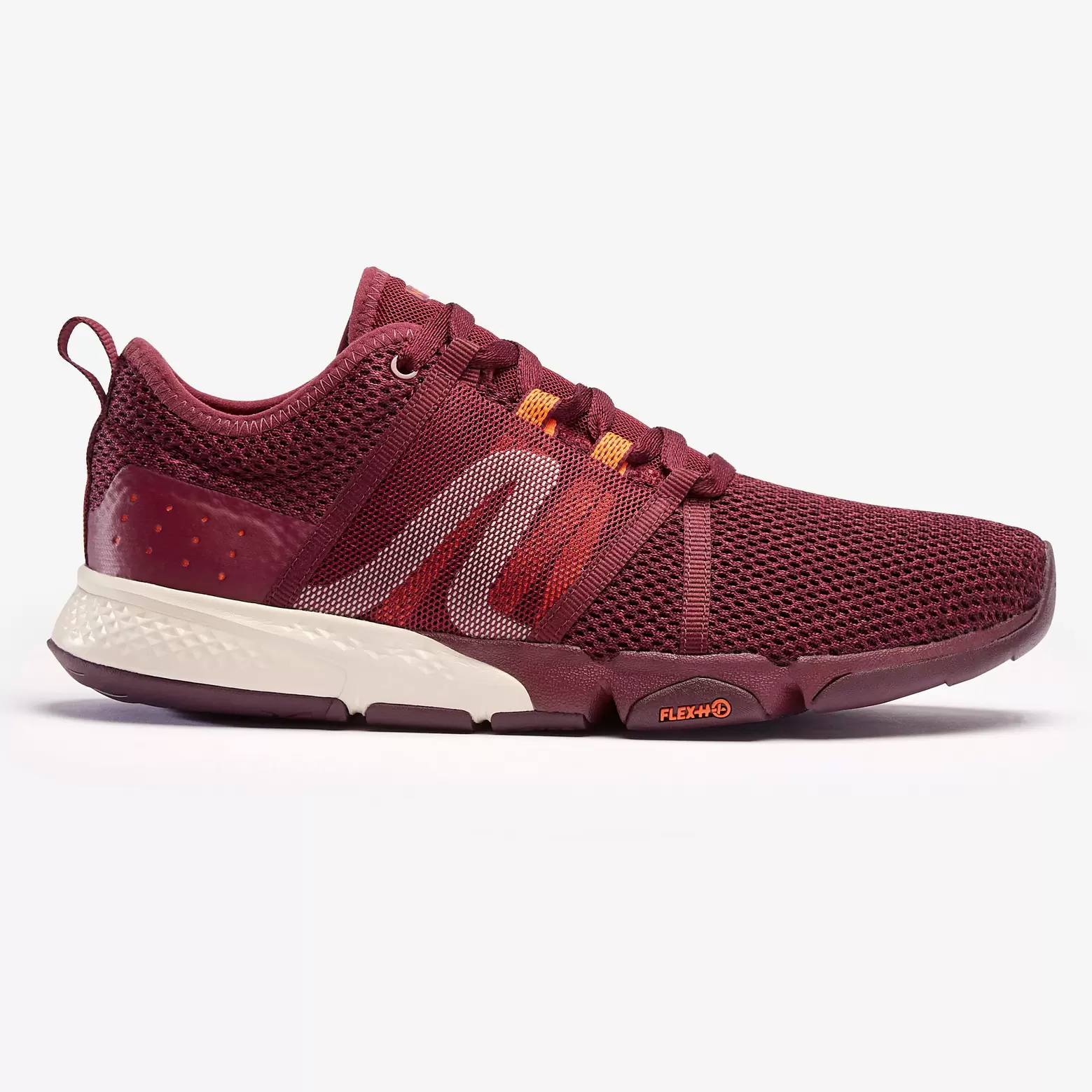 Chaussures marche sportive homme PW 540 Flex-H+ bordeaux offre à 349 Dh sur Decathlon