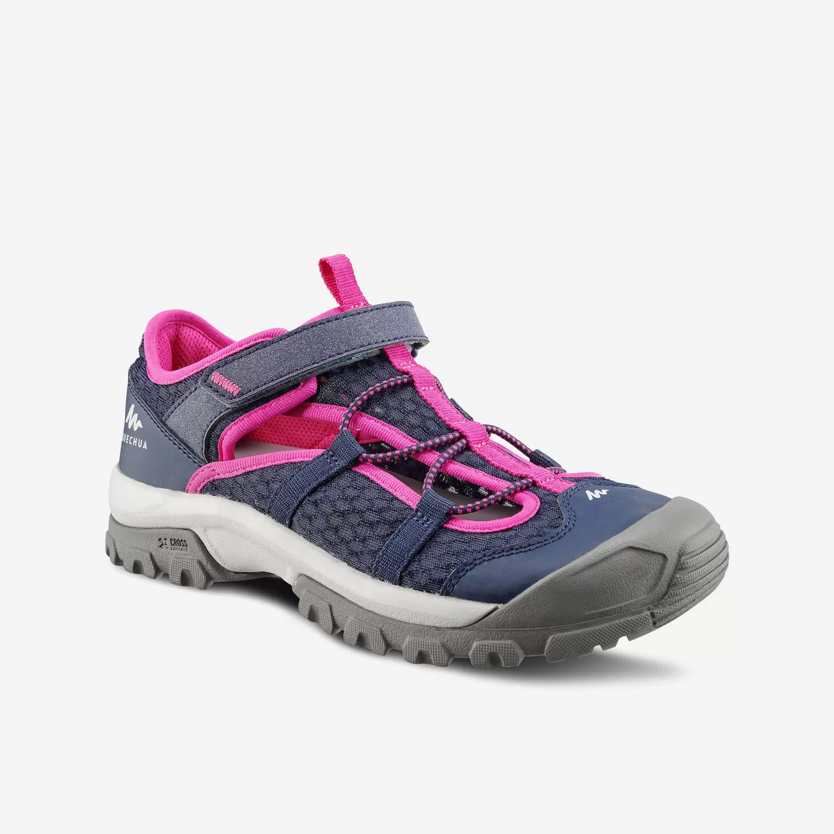 Sandales de randonnée MH150 TW bleues rose - enfant - 28 AU 39 offre à 149 Dh sur Decathlon