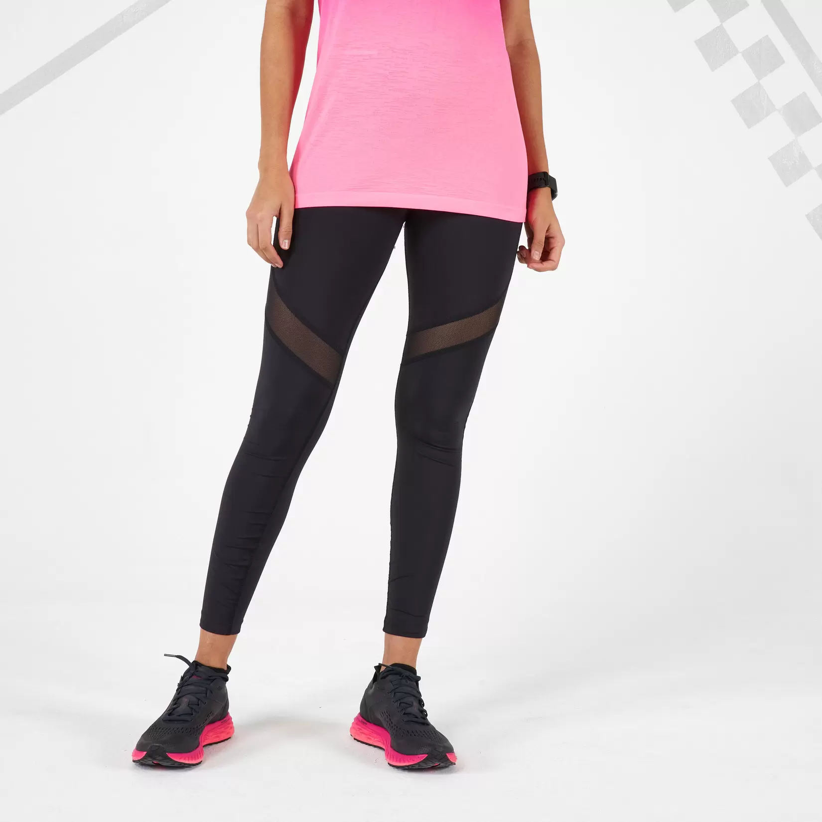 COLLANT RUNNING FEMME AVEC MAINTIEN KIPRUN SUPPORT NOIR offre à 149 Dh sur Decathlon