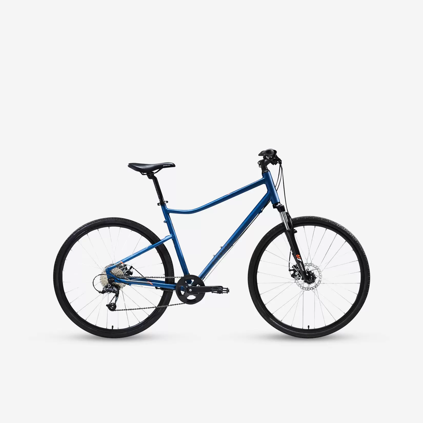 VÉLO TOUT CHEMIN RIVERSIDE 500 BLEU offre à 3599 Dh sur Decathlon