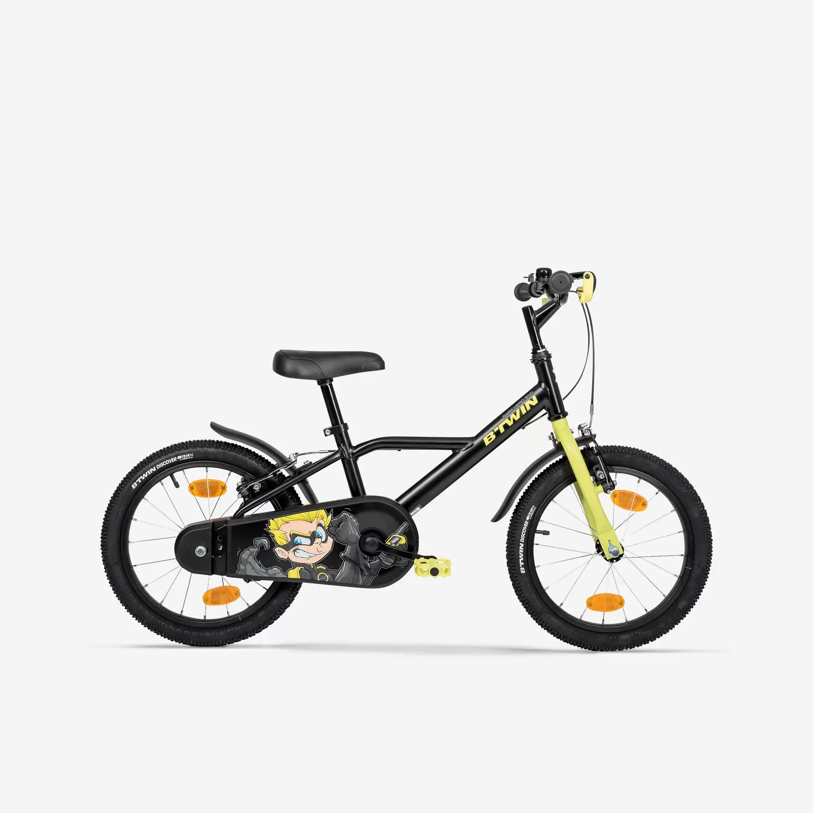 VELO 16 POUCES 4-6 ANS 500 DARK HERO offre à 1200 Dh sur Decathlon