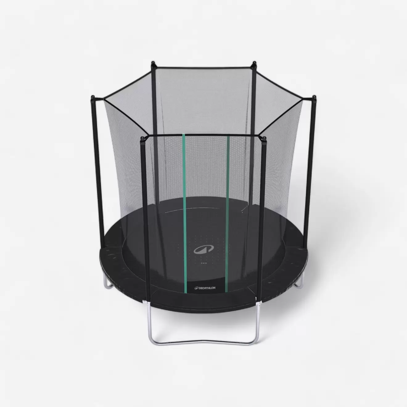 Trampoline 240 avec filet de protection - Montage sans outil offre à 2499 Dh sur Decathlon