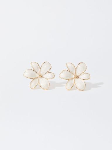Enamel Flower Earrings  Enamel Flower Earrings offre à 89 Dh sur Parfois