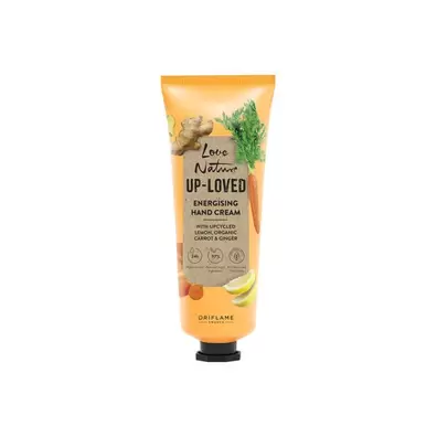 Crème énergisante pour les mains au Citron, Carotte et Gingembre naturelsUp-Loved offre à 45 Dh sur Oriflame