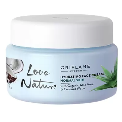 Crème Hydratante pour le Visageà l'Extrait d'Aloe Vera et d'Eau de Noix de Coco Naturels offre à 39 Dh sur Oriflame