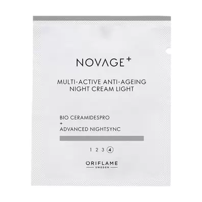 Multi-Active Anti-Ageing Night Cream Light Sachet offre à 6 Dh sur Oriflame