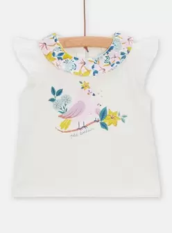 Brassière à motif oiseau pour bébé fille offre à 12,99 Dh sur Du Pareil au Même