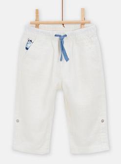 Pantalon blanc pour bébé garçon offre à 17,99 Dh sur Du Pareil au Même