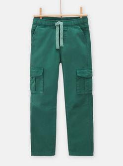 Pantalon vert cargo pour garçon offre à 11,99 Dh sur Du Pareil au Même