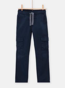 Pantalon bleu cargo pour garçon offre à 11,99 Dh sur Du Pareil au Même