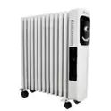 BAIN D HUILE MEGALIFE 13 EL 2500W BLANC offre à 999 Dh sur Electrobousfiha