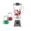 BLENDER MOULINEX XXL 450W 1.5L  HACHOIR + BROYEUR BLANC offre à 320 Dh sur Electrobousfiha