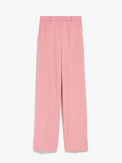 Wool crepe trousers offre à 259 Dh sur MaxMara