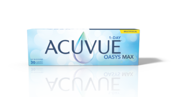 Lentilles de contact 1 Day Acuvue Oasys Max Multifocal Low Boîte de 30 Ethicon Vistakon offre à 49,9 Dh sur Lynx Optique