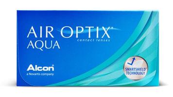 Lentilles de contact Air Optix Aqua Boîte de 6 Alcon offre à 32,9 Dh sur Lynx Optique