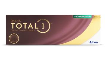 Lentilles de contact Dailies Total 1 for Astigmatism Boîte de 30 Alcon offre à 39,9 Dh sur Lynx Optique