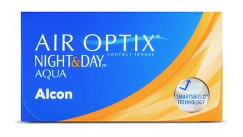 Lentilles de contact Air Optix Night & Day Aqua Boîte de 6 Alcon offre à 57,9 Dh sur Lynx Optique
