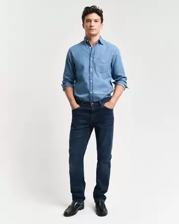 Jean regular fit offre à 120 Dh sur GANT