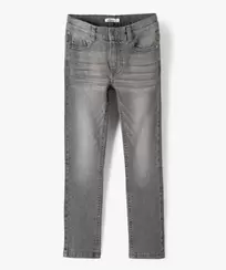 Jean garçon coupe slim 5 poches offre à 9,09 Dh sur GÉMO