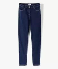 Jean fille coupe Slim ultra stretch offre à 6,49 Dh sur GÉMO