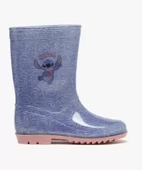 Bottes de pluie fille à paillettes avec semelle crantée - Lilo & Stitch offre à 15,99 Dh sur GÉMO