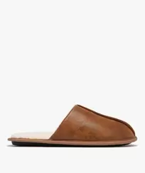 Chaussons homme mules fourrées sherpa offre à 12,99 Dh sur GÉMO