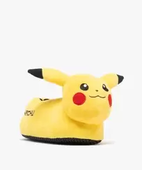 Chaussons 3D forme Pikachu garçon - Pokemon offre à 16,99 Dh sur GÉMO