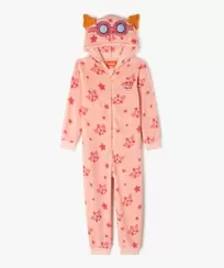 Combinaison pyjama imprimée à capuche fille - Pat Patrouille offre à 11,49 Dh sur GÉMO