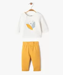 Ensemble 2 pièces chemise et tee-shirt bébé garçon offre à 10,49 Dh sur GÉMO