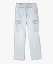 Jean cargo coupe Straight fille offre à 19,99 Dh sur GÉMO