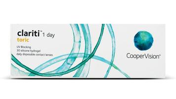 Lentilles de contact Clariti 1 Day Toric Boîte de 30
                
                  Coopervision Osi offre à 27,9 Dh sur Krys