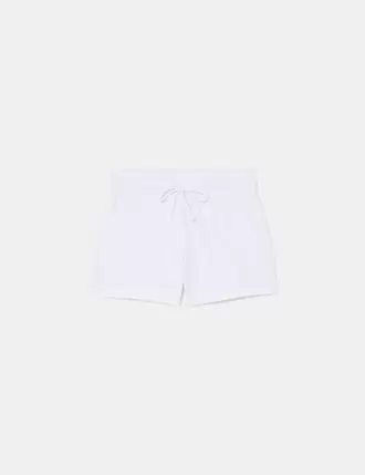 Short molletonné blanc offre à 9,99 Dh sur Jennyfer