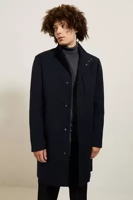 Manteau hiver long col montant offre à 159,99 Dh sur Jules