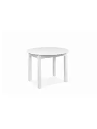 Table À Manger Extensible COBURG 100cm - Blanc offre à 2695 Dh sur KITEA