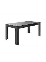 Table à Manger Fixe DAMA - Gris Foncé Brillant offre à 2895 Dh sur KITEA