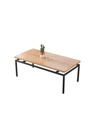 TABLE BASSE BUSAN - Chêne offre à 1695 Dh sur KITEA