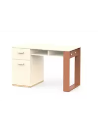 BUREAU CAMILLIA 1PORTE +1 TIROIR+ 2NICHES - Beige offre à 1850 Dh sur KITEA