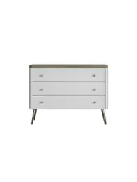 Commode LIDYA - Blanc / Beige offre à 2990 Dh sur KITEA