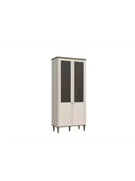 Grande Vitrine LACETTI Avec 2 Portes - Beige offre à 4295 Dh sur KITEA