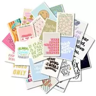 Inspirational Quote Stickers Aesthetic Motivational Decal Stickers for Laptop Scrapbooking Journal Kids Toys lot/25 pcs offre à 35 Dh sur Jumia