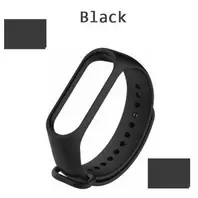 Soft Silicone Replacement Straps for Xiaomi Mi Band 5 & 6 Fitness Tracker (Black) offre à 43 Dh sur Jumia