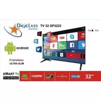 TV 32’’ Android Frameless Ultraslim - 32SP3222 – Noir offre à 1099 Dh sur Jumia