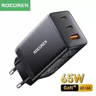 Chargeur Rapide GaN pour Ordinateur Portable, 65W, PD, Type C, USB offre à 299 Dh sur Jumia